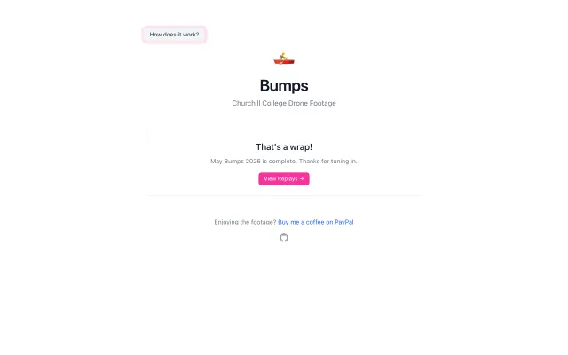 The Bumps home page